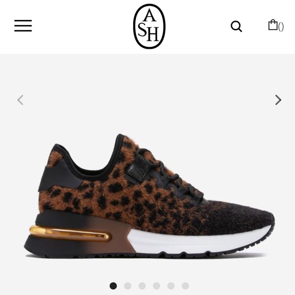 ASH “Krush” Animal Print Sneakers - Picture 15 of 15